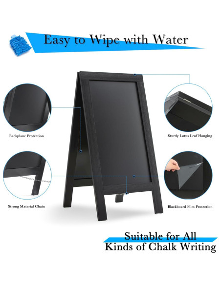 Tablero de Sandwich DAHAPYBOO 50.8x101.6 cm Madera Negra