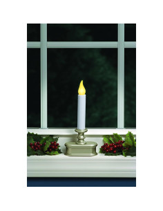 Vela de Ventana LED Xodus FPC1221P Peltre con Sensor 2