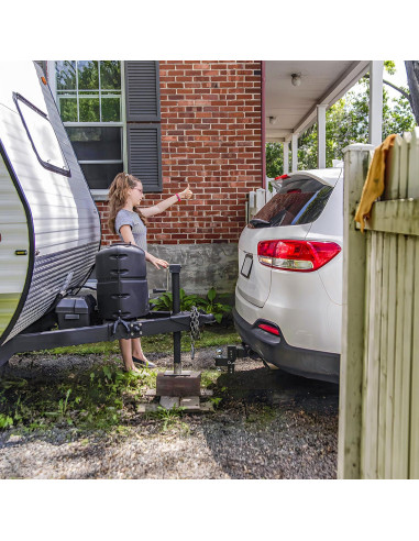 Enganche Ajustable Doble Bola VNN 6" para Receptor 2" 6803.89 kg