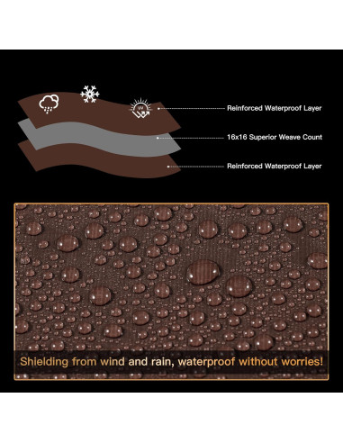 Lona Multiusos MVPNET 1.83x2.44m Impermeable 16mil Resistente UV