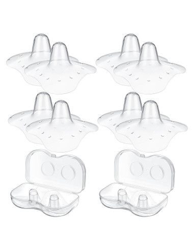 Protector de Pezón de Silicona Nuanchu 20 mm - 8 Pcs