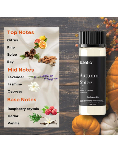 Juego de Aceites Aromáticos Scentia 3x20ml Otoño