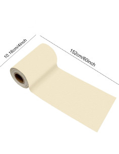 Cinta de Reparación de Cuero IVRYBRI 10.16x152.4 cm Beige 2