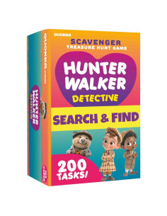 Búsqueda del Tesoro QUOKKA para Niños 3 a 8 Años - 200 Juegos