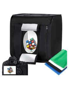Caja de Luz Fotográfica Plegable LTRINGYS 40x40 cm con LED