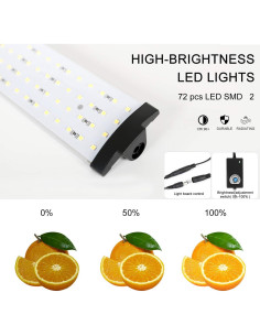 Caja de Luz Fotográfica Plegable LTRINGYS 40x40 cm con LED 2