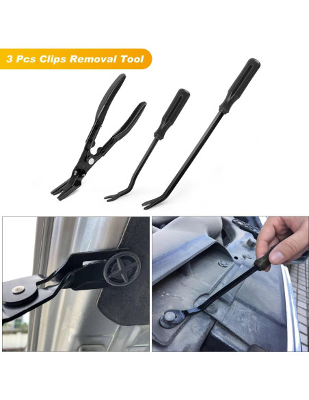 Juego de Herramientas de Extracción GOOACC 19 Piezas Nylon Negro