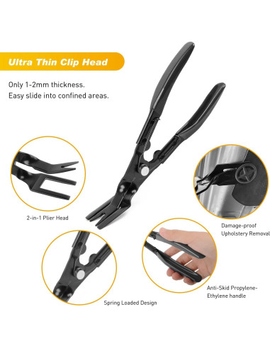 Juego de Herramientas de Extracción GOOACC 19 Piezas Nylon Negro