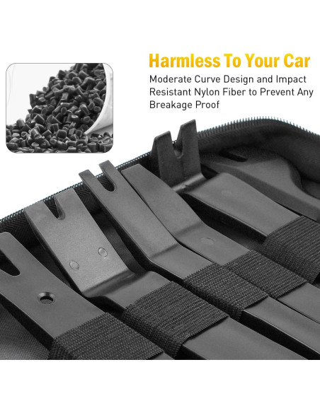 Juego de Herramientas de Extracción GOOACC 19 Piezas Nylon Negro