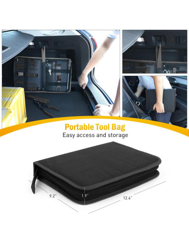 Juego de Herramientas de Extracción GOOACC 19 Piezas Nylon Negro