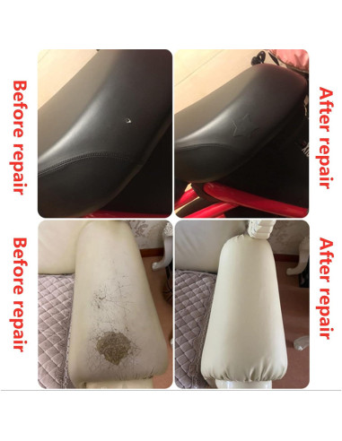 Cinta de Reparación de Cuero Avtytsda 20x138 cm Beige