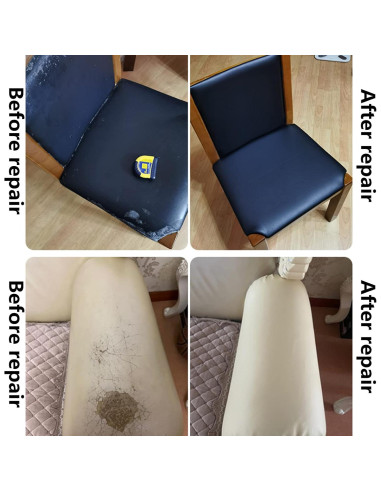 Cinta de Reparación de Cuero Avtytsda 20x138 cm Beige