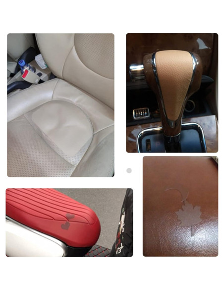 Cinta de Reparación de Cuero Avtytsda 20x138 cm Beige