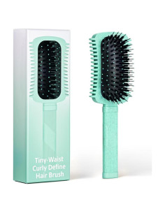 Cepillo Definidor de Rizos Auhrjomra Verde 23.66x8.10cm