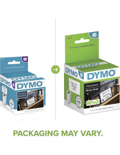 Etiquetas Multiusos DYMO 4.6x7.9 cm, Rollo de 150 Etiquetas 2