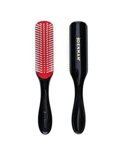Cepillo Definidor de Rizos Denman D3 - 7 Filas, Negro
