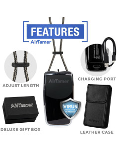 Purificador de Aire Personal Recargable AirTamer A320 Negro 2