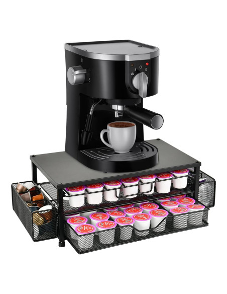 Organizador de K Cup Spacrea - Soporte para 80 cápsulas de café
