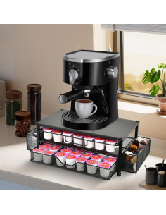 Organizador de K Cup Spacrea - Soporte para 80 cápsulas de café 2