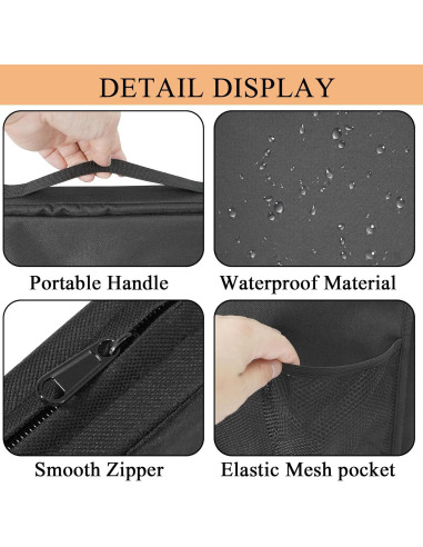 Cojín de Asiento para Estadio CTWWFS Negro 42x34x3.8cm