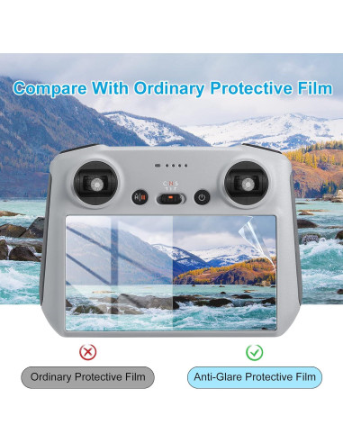 Protector de Pantalla Mate Anti-reflejo Skyreat para DJI Mini 4 Pro - Paquete de 2