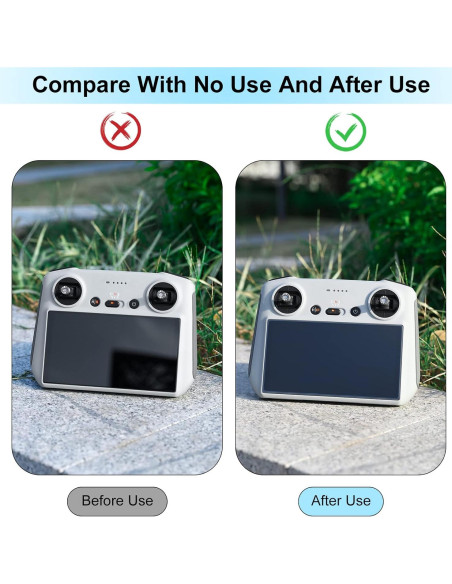Protector de Pantalla Mate Anti-reflejo Skyreat para DJI Mini 4 Pro - Paquete de 2