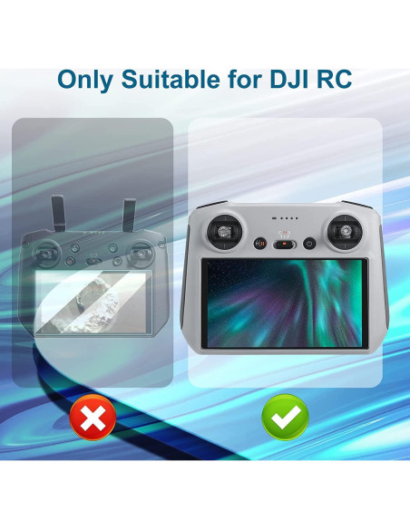 Protector de Pantalla Mate Anti-reflejo Skyreat para DJI Mini 4 Pro - Paquete de 2