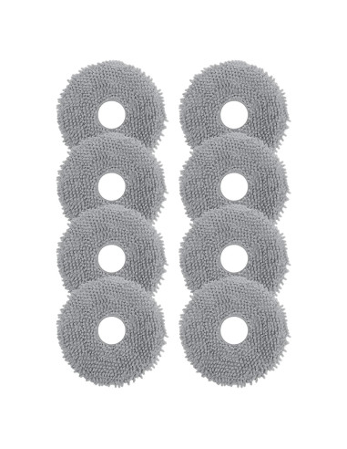 8 Almohadillas de Mopa Microfibra VIEWALL para Roborock Q Revo