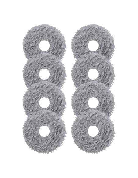 8 Almohadillas de Mopa Microfibra VIEWALL para Roborock Q Revo