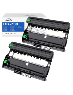 Unidad de tambor DR-730 Colorfly - 2 paquetes, alto rendimiento