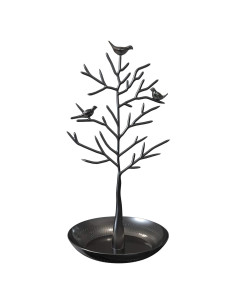 Soporte de Joyería en Forma de Árbol WELL-STRONG Negro