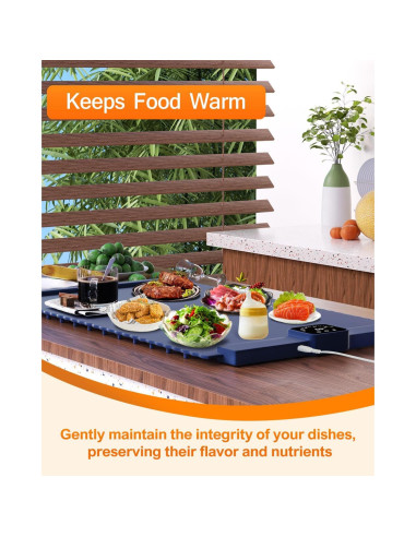 Bandeja Calentadora Eléctrica Edicc S-501 Plegable 1.59 kg