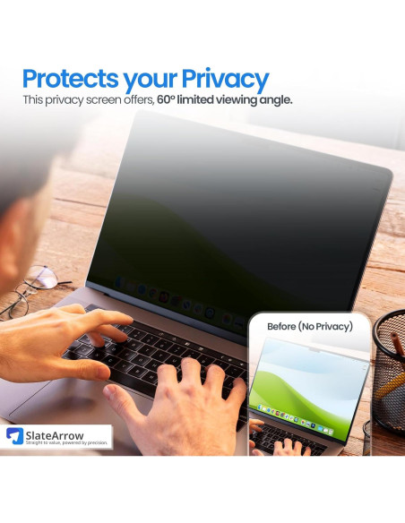 Pantalla de Privacidad Magnética SlateArrow 13" Antirreflejo