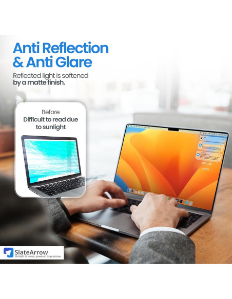 Pantalla de Privacidad Magnética SlateArrow 13" Antirreflejo
