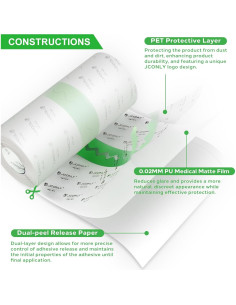 Vendaje Cuidado Posterior Tatuajes Jconly 10.67 m Impermeable 2