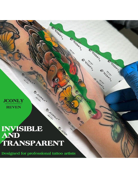 Vendaje Cuidado Posterior Tatuajes Jconly 10.67 m Impermeable