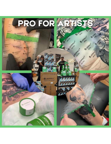Vendaje Cuidado Posterior Tatuajes Jconly 10.67 m Impermeable