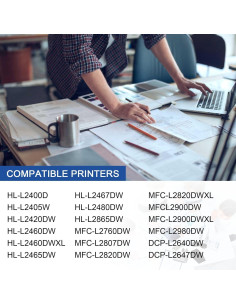 Unidad de Tambor DR830 Negro OBUWEU Alto Rendimiento 16000 Páginas 2