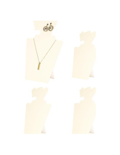 Soporte de Joyería Plegable Coward 4 Pzs Terciopelo Beige