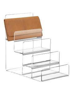 Soporte de Exhibición de Acrílico DOITOOL 4 Niveles 15.5cm