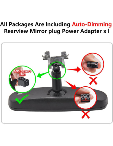 Cámara Dash 4K Mangoal para GMC Sierra 1500/2500/3500 2019-2023