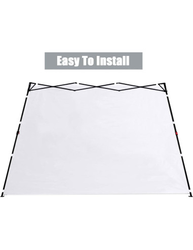 Pared Lateral ScoCanopy para Carpa Inclinada 3 Piezas 225x305 cm