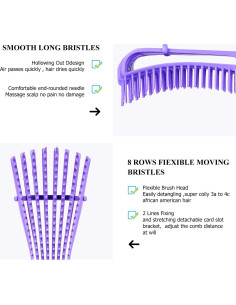 Cepillo Desenredante URTHEONE para Cabello Rizado y Afro 2