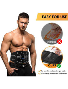 Cinturón de Tonificación Abdominal MarCoolTrip MZ-7 - 6 Modos 2