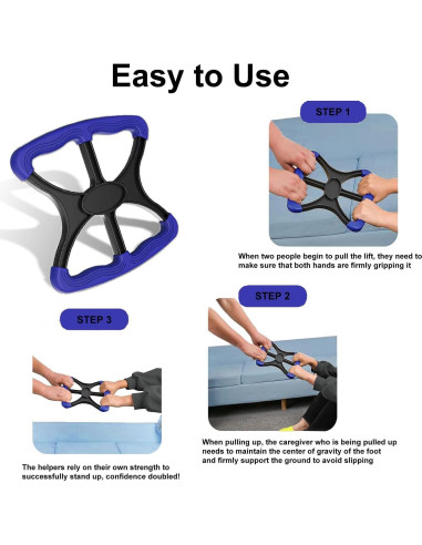 Asistente de Elevación Liberty - Dispositivo Portátil Antideslizante