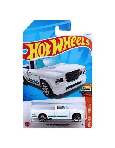 Hot Wheels Heavy Hitcher Gris/Verde 1:64 - Mattel