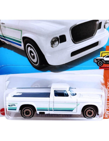 Hot Wheels Heavy Hitcher Gris/Verde 1:64 - Mattel