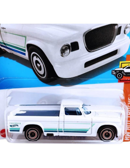 Hot Wheels Heavy Hitcher Gris/Verde 1:64 - Mattel