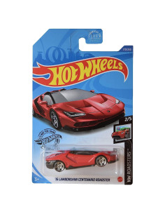 Hot Wheels Lamborghini Centenario Roadster Rojo 3.3x10.9cm