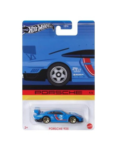 Auto a Escala 1:64 Porsche 935 Hot Wheels Azul